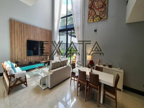 Imagem 5 de 30 de Condomínio Alphaville Granja Vianna, Moderna E Linda Com 4 Suítes 1 Master E Outra No Térreo, Gourmet, Piscina C/hidro 8 Pessoas! Impecável. - Ca00573 - 69232198