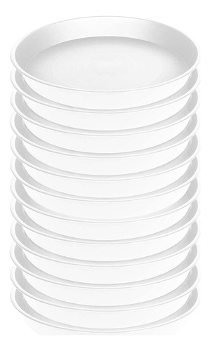 12 Piezas 11.81 Saucer De Bandejas De De Servicio Pesado