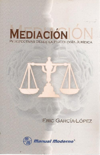 Libro Mediación De Eric García-lópez