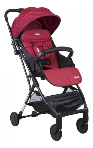 Coche Paseo Terrain Red Infanti Color Rojo