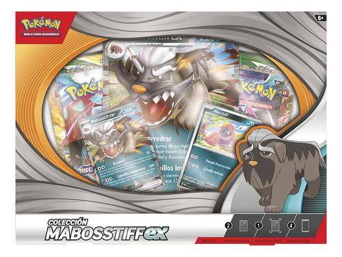 Cartas De Pokemon Tcg Mabosstiff Ex Box Spa