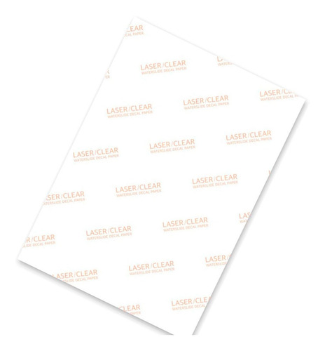 Hoja De Calcomanias Al Agua Waterslide Decal Inkjet O Laser