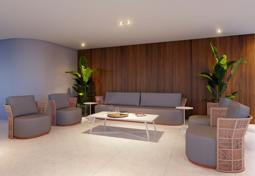 Imagem 15 de 19 de Ref: La046 - Lançamento (pé Na Areia) Flats Tipo Studio, 22,53m² A 56,98m²