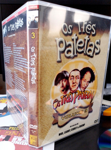 Os 3 Patetas- 16 Dvds (169 Episódios Dub) E Dvds De Filmes