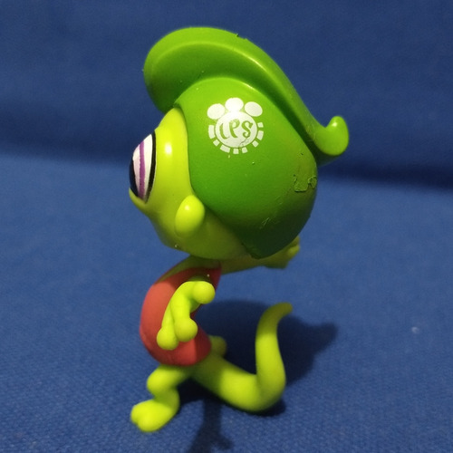 Figura Littlest Pet Shop Lps Gecko Verde Vinnie Terrio (Usado)
