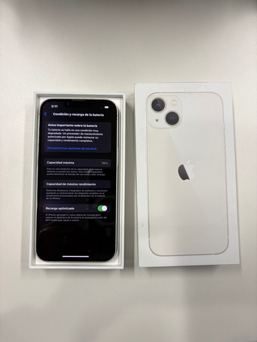 Apple iPhone 13 (256 Gb) - Blanco Estelar (Usado)