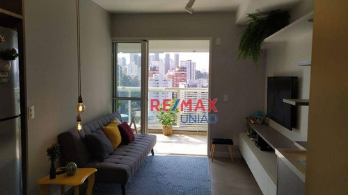 Imagem 12 de 17 de Studio Com 1 Dormitório À Venda, 39 M² Por R$ 460.000,00 - Panamby - São Paulo/sp - St0027
