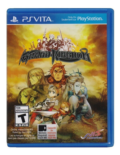 Grand Kingdom Playstation Psvita Juego Nuevo En Karzov