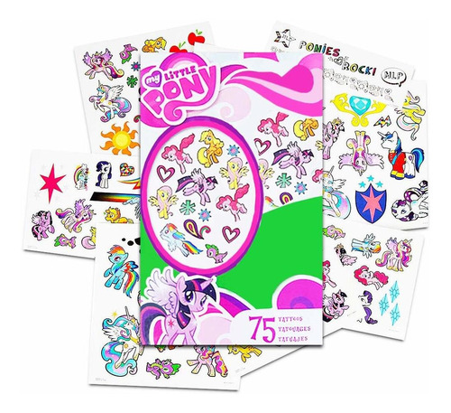 My Little Pony Tatuajes Temporales 75 tatuajes Twilight Spar