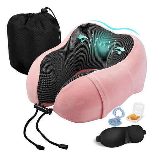 Almohada De Viaje, Almohada De Cuello Viscoelástica De