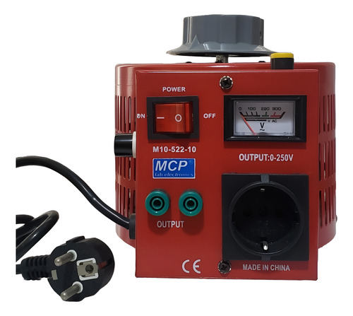 Variac Monofasico Marca: Mcp M10-522-10