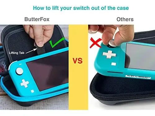 Butterfox Slim Pack: Estojo Nintendo Switch Lite + 19 Jogos