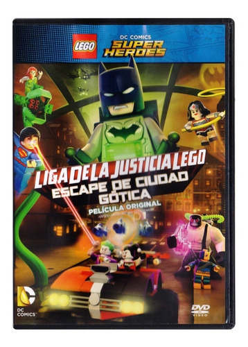 Lego Liga De Justicia Escape De Ciudad Gotica Pelicula Dvd
