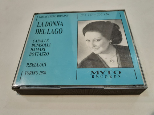 La Donna Del Lago, Rossini, Caballé - 2cd 1990 Italia Mint