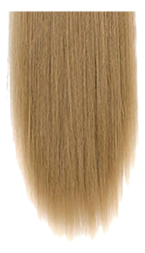2 Extensão De Cabelo Sintético De Perucas De Marrom