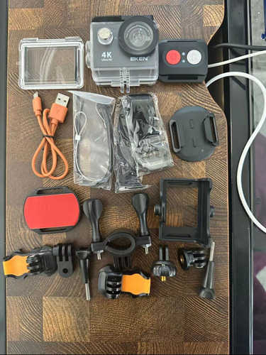 Videocámara Eken H9r 4k Ntsc/pal Negro