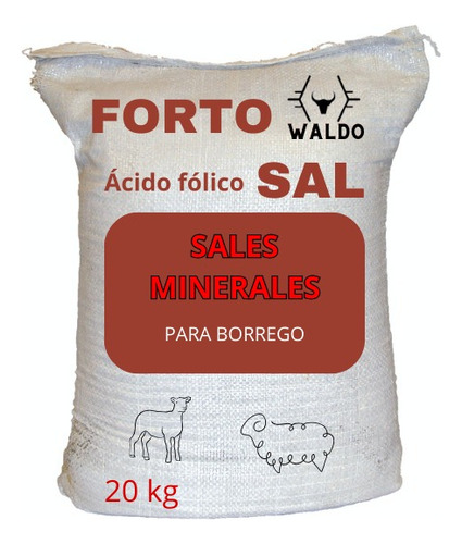 Sal Mineral Vitaminada Para Borrego Forto Sal (Usado)