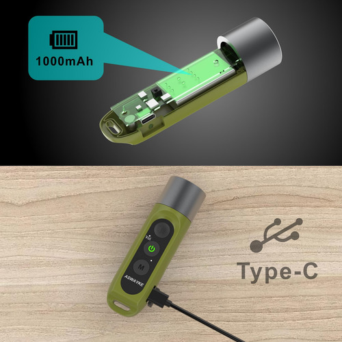 Aswayke - Silbato Electrónico Más Alto Ipx5 Con Sonido Máxim