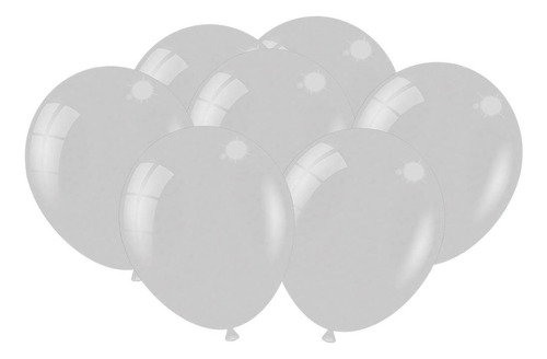 Balão Bexiga Metalizado Várias Cores 9 Polegadas 25 Unidades