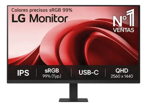 Monitor Lg 32 32U631A-B Qhd Ips 100Hz Usb-C Srgb Wled-Boleta