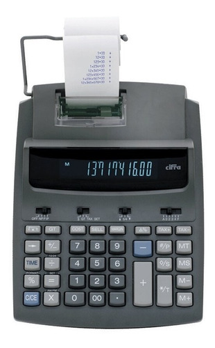 Calculadora Cifra Pr 255t Uso Intensivo Impresor Fuente 