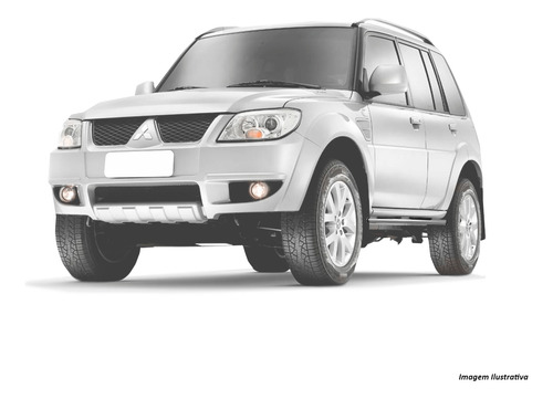 Imagem 4 de 5 de Estribo Lateral Oval Pajero Tr4 2011 2012 2013 Onix Grafite