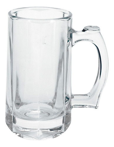 Kit 2 Canecas Vidro Reforçada Chopp 380ml Outback Bar Boteco