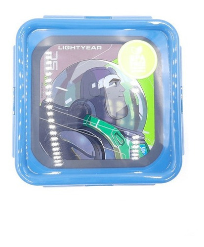 Contenedor Lunch Hermético Buzz Lightyear Infantil Escolar 