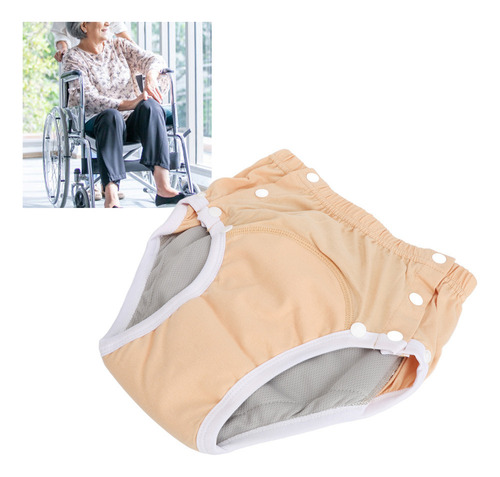 Pañal De Tela Para Adultos Mayores, Lavable A Prueba De Fuga