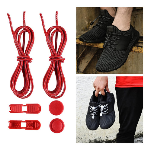 2 Cordones Flexibles Para Zapatillas, Estampado 2 Piezas