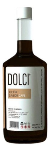 Pack De 4 Licor Dolci De Cafe 1 L