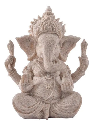 Estatuilla De Buda Ganesha Del Elefante, Amuleto Hindú, Souv