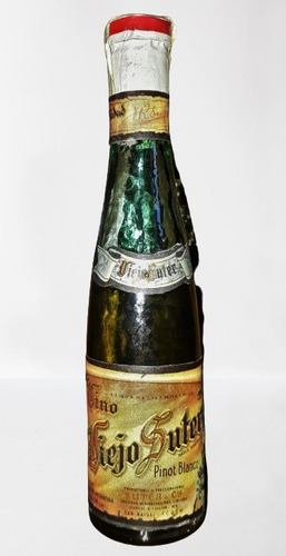 Botellita Miniatura Viejo Suter Pinot Blanco Cerrada 1970 (Usado)