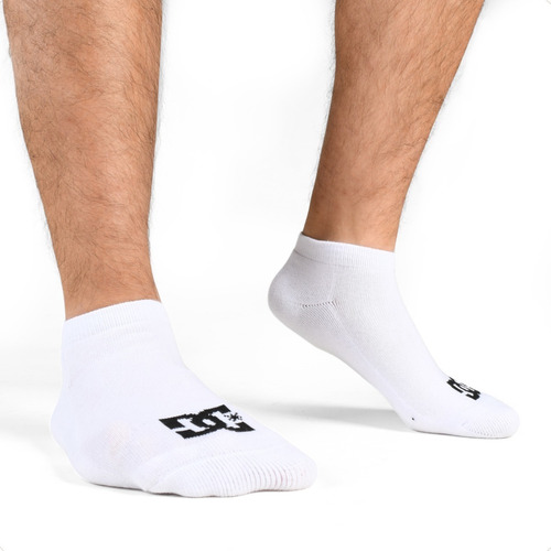 Calcetines Dc Unisex Blanco Ankle 3 Pack Adyaa03151wbb0