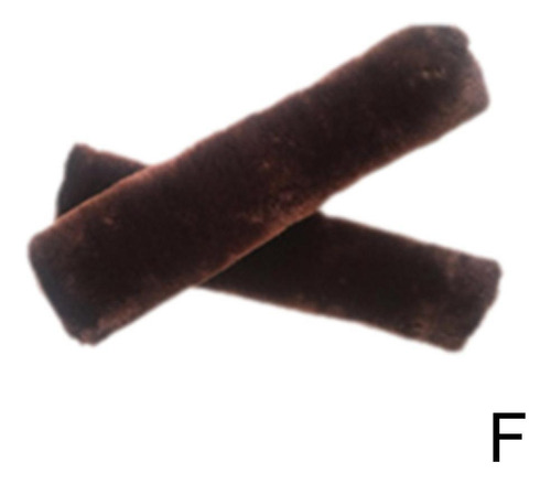 2 Almohadillas Suaves De Piel De Oveja Sintética Para Cintur