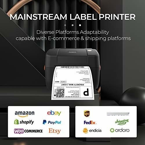 Munbyn Shipping Label Printer 300 Dpi Usb Thermal