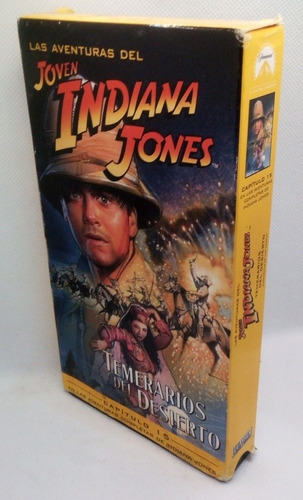 Joven Indiana Jones Temerarios Del Desierto/vhs /seminuevo A