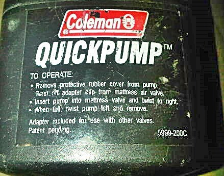 Inflador Coleman Quickpump!