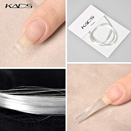 Kads Nail Art Acrílico Fibernails Fibra De Vidrio Falso Uñas