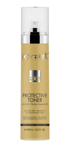 Loción Tónica Calmante Idraet Protective Toner 195ml 