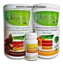 Comprar Plan Basico Nutrirte P\u002Fbajar Peso -2batidos+quemador Grasas Vainilla