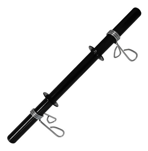 Barra Oca 40cm Halteres Com Presilhas Sem Anilha