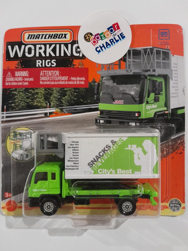 Matchbox | Working Rigs | Gmc T8500 Snacks & Becerages