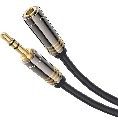 Bluerigger Cable De Audio Estereo De 3,5 Mm - (6 Pies, Au...
