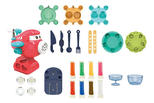 Playdough Tool Set Cocina De Dibujos Animados Juego De