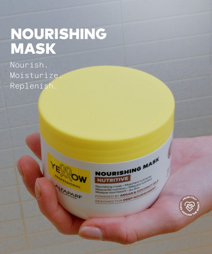 Yellow Nutritive Nourishing Mask 500ml Mascarilla Nutritiva