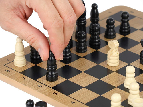 Regal Games Juego De Tablero De Ajedrez De Madera Estándar C