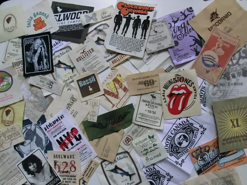 Etiquetas Estampadas Serigrafía Estampados Textiles