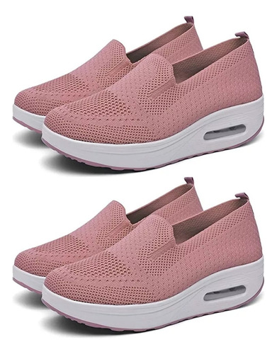 2 Pares De Zapatillas Ortopédicas Para Mujer