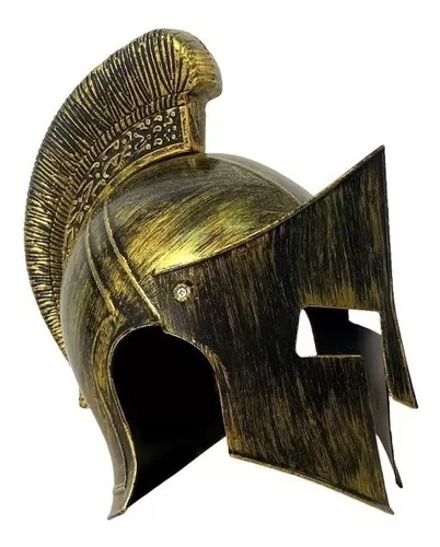 Fantasia Viking Gladiador Capacete Chifre E Machado Festas